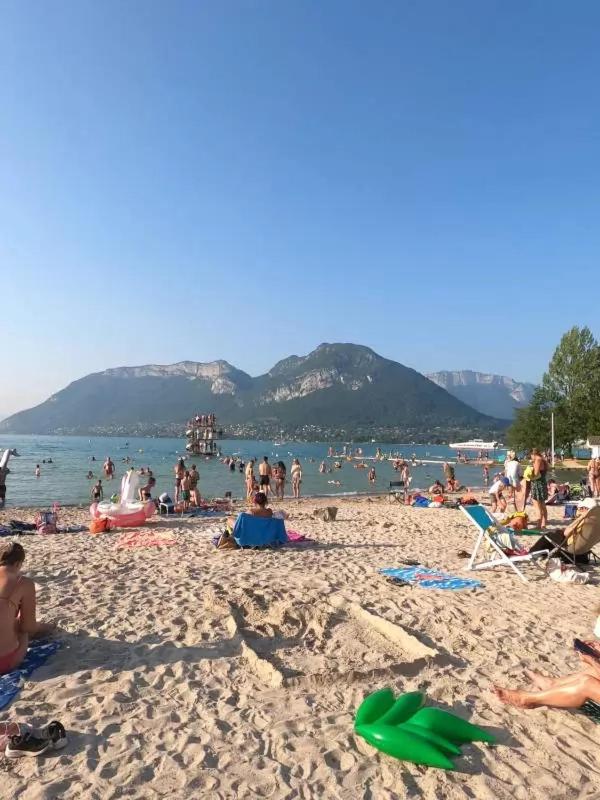 Sévrier Le Santiego 100M Du Lac Et 4Km Du Vieil Annecy מראה חיצוני תמונה